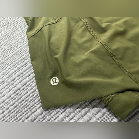 Lululemon Squad Goals Short (3.5") Dark Olive - Picture 8 of 9